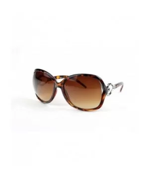 Women Oversized Trendy Fashion Sunglasses P2039 - Tortoise-gradient Brown Lens - CK11BS1VDL7 $10.41 Oversized