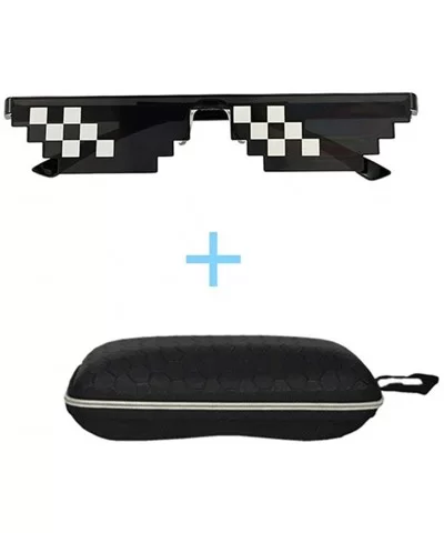 Mosaic Glasses Deal With It 8 Bit Pixel MLG Shades Unisex Sunglasses Toy - 3-piece Set - CJ18TTAKLN6 $19.71 Rectangular