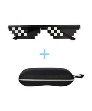 Mosaic Glasses Deal With It 8 Bit Pixel MLG Shades Unisex Sunglasses Toy - 3-piece Set - CJ18TTAKLN6 $19.71 Rectangular