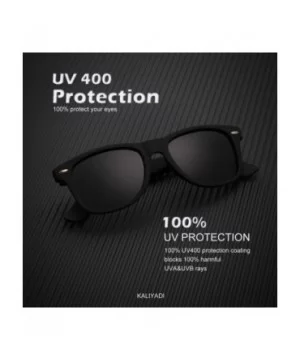 Polarized Sunglasses for Men and Women Semi-Rimless Frame Driving Sun glasses 100% UV Blocking - CU18OXW4CKY $20.70 Wrap