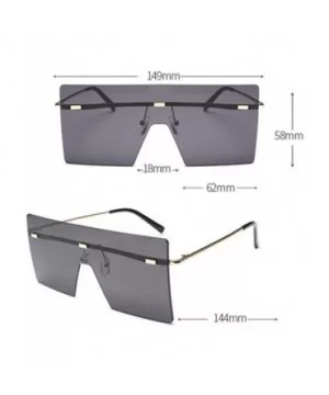 Individual SunFrameless Available Oversized - C3 - CC194G9XH5O $22.66 Oversized