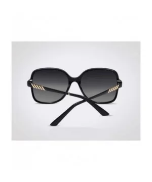 Elegant Sunglasses Ladies Oversized Glasses Polarized Ladies Sunglasses - C9198QLZ62S $29.32 Oversized