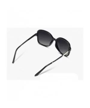 Elegant Sunglasses Ladies Oversized Glasses Polarized Ladies Sunglasses - C9198QLZ62S $29.32 Oversized