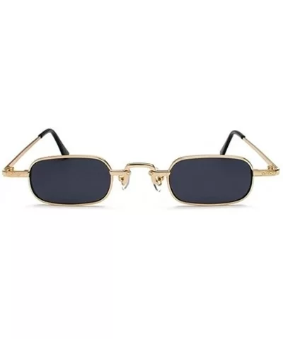 Vintage Small Square Steampunk Sunglasses Women Men Metal Frame Sun Glasses Female Retro Gothic - Redred - C6198U30DD5 $7.52 ...