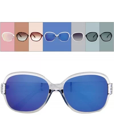 Classic 60s Vintage Sunglasses for Women-Retro Frame Design Polarized - C818TA0953K $5.00 Rectangular