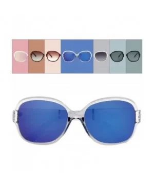 Classic 60s Vintage Sunglasses for Women-Retro Frame Design Polarized - C818TA0953K $5.00 Rectangular