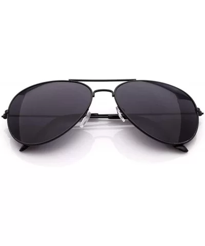 Ellipse Metal Frame Polarized Mirrored Sunglasses - Black - CJ18WDR7K27 $10.21 Goggle