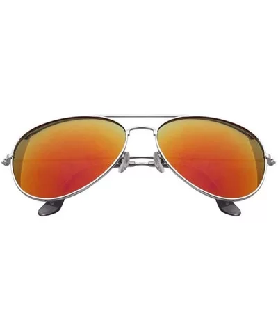 Ellipse Metal Frame Polarized Mirrored Sunglasses - Black - CJ18WDR7K27 $10.21 Goggle