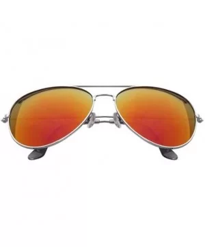 Ellipse Metal Frame Polarized Mirrored Sunglasses - Black - CJ18WDR7K27 $10.21 Goggle