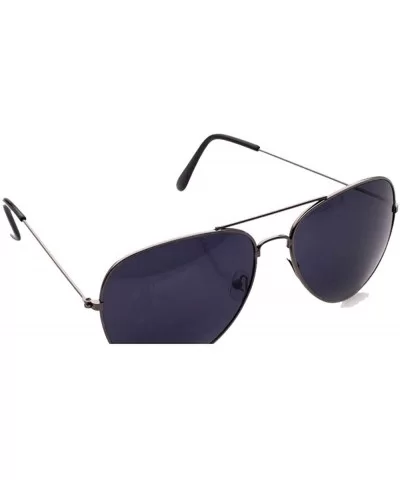 Ellipse Metal Frame Polarized Mirrored Sunglasses - Black - CJ18WDR7K27 $10.21 Goggle