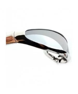 Electroplated Silver Clothing Sunglasses Futuristic - CB199ZXH646 $11.26 Goggle