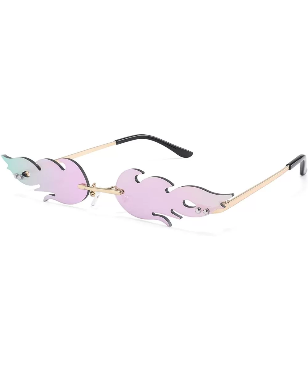 Fashion Sunglasses Rimless Trending - CF18ZINR2QQ $11.25 Rimless