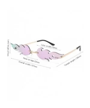 Fashion Sunglasses Rimless Trending - CF18ZINR2QQ $11.25 Rimless