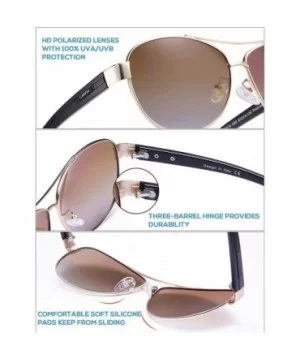 Polarized Sunglasses for Women UV Protection Outdoor Glasses Ultra-Lightweight Comfort Frame - CQ185Q3WY7S $19.22 Round