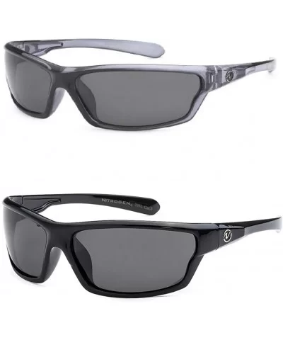 Polarized 2 & 3 Pack Sunglasses - 2 Pack 1- Black & 1- Grey - CM1955QHTRM $24.46 Sport