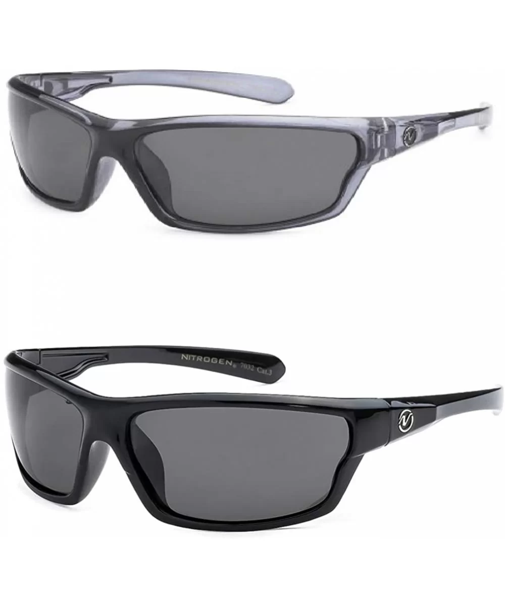 Polarized 2 & 3 Pack Sunglasses - 2 Pack 1- Black & 1- Grey - CM1955QHTRM $24.46 Sport