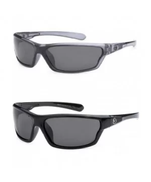 Polarized 2 & 3 Pack Sunglasses - 2 Pack 1- Black & 1- Grey - CM1955QHTRM $24.46 Sport