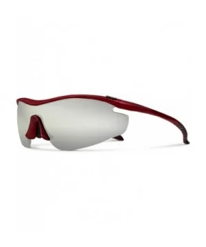 Zeta Red Road Cycling/Fishing Sunglasses with ZEISS P7020M Super Silver Mirrored Lenses - C618KMO90NZ $17.14 Sport