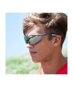 Zeta Red Road Cycling/Fishing Sunglasses with ZEISS P7020M Super Silver Mirrored Lenses - C618KMO90NZ $17.14 Sport