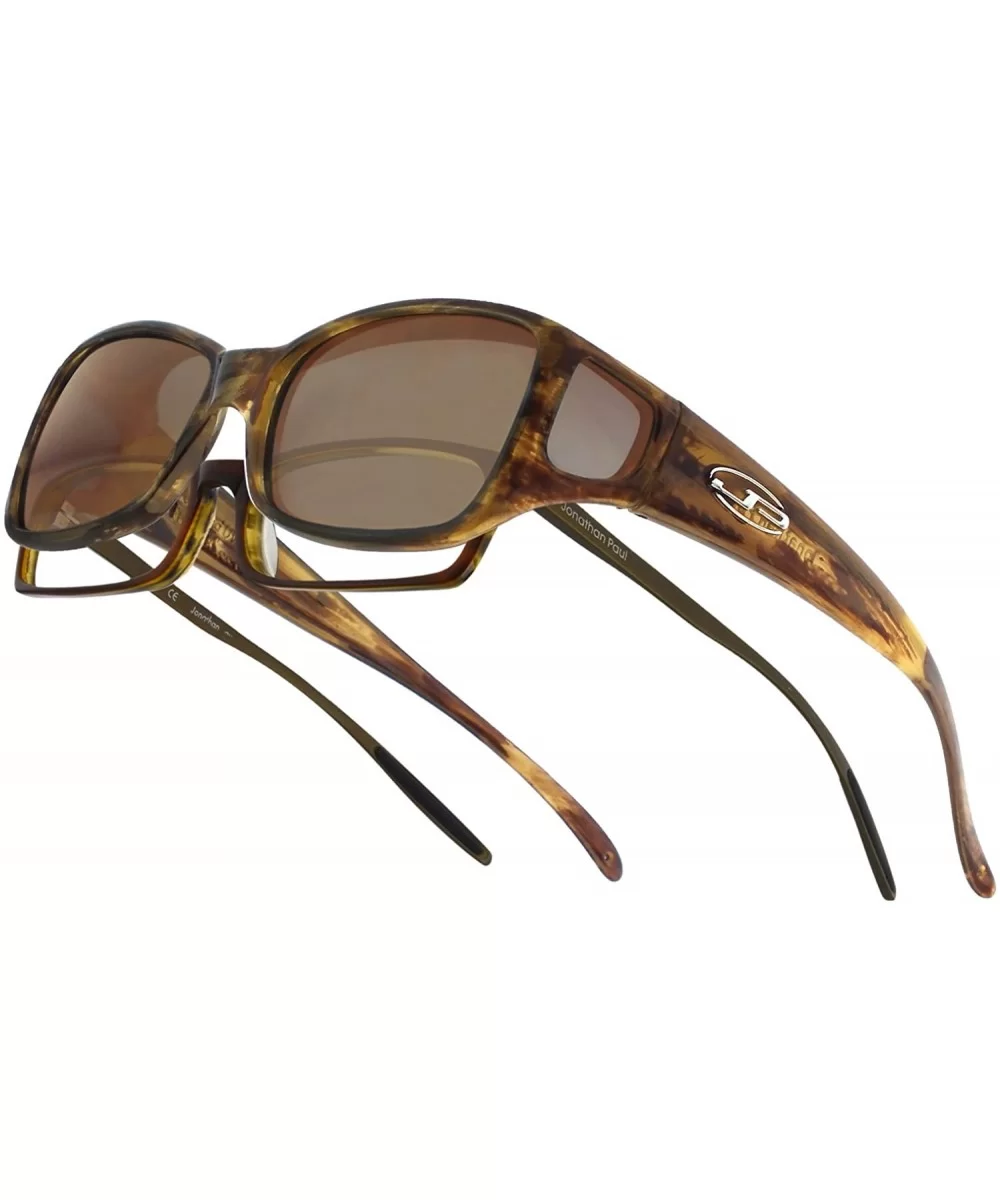 Eyewear Sunglasses - Dahlia / Frame Tiger Eye Lens Polarvue Amber - CO11GO7UOH9 $37.96 Butterfly