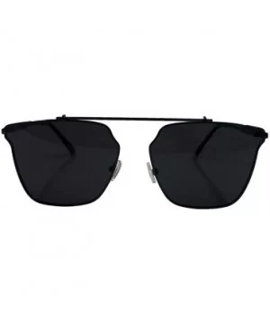 SUN PASSION Classic Square Sunglasses Black frame black lens For Men Women - CM18UQTYZWC $14.17 Square