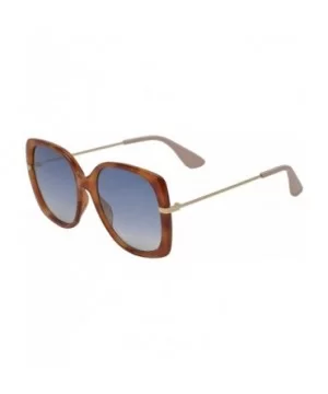 Retro Square Butterfly Sunglasses for Women UV Protection - Brown + Blue Gradient - CE1960Q2S6N $11.46 Butterfly