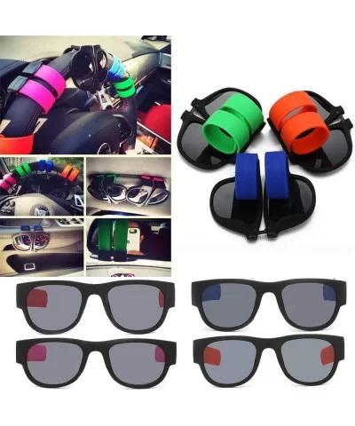 New Creative Wristband Glasses Polarized Sunglasses Driving Fold Goggles Snap Bracelet - Red - CT18TQKDTAX $6.40 Aviator