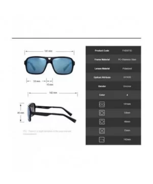 Metal frame sunglasses - ladies box casual sunglasses retro glasses - D - CV18RY8AH54 $38.08 Aviator