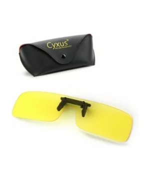 Clip On Polarized Sunglasses [Blocking UV] Classic Sun Glasses for Men/Women - CH12MXZW6CN $12.82 Square