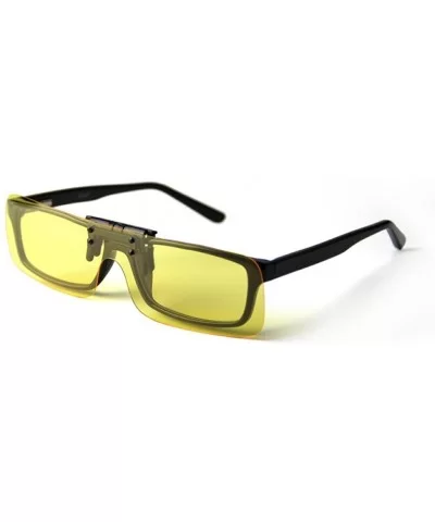 Clip On Polarized Sunglasses [Blocking UV] Classic Sun Glasses for Men/Women - CH12MXZW6CN $12.82 Square