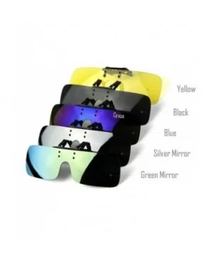 Clip On Polarized Sunglasses [Blocking UV] Classic Sun Glasses for Men/Women - CH12MXZW6CN $12.82 Square