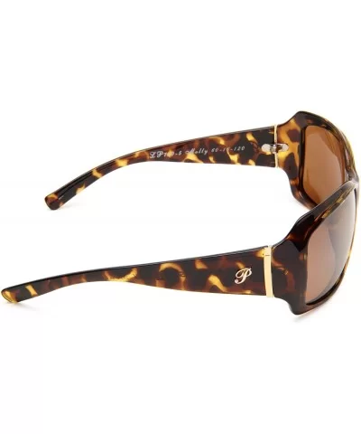 Women's Molly Polarized Oversized Sunglasses - Tortoise Frame/Brown Lens - CQ112P39OXL $34.85 Wrap