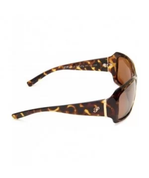 Women's Molly Polarized Oversized Sunglasses - Tortoise Frame/Brown Lens - CQ112P39OXL $34.85 Wrap