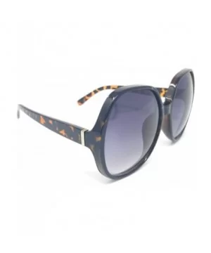 Women Retro 70s 80s 90s Oversized Round Black Elegant Style Sunglasses-SM1125 - Tortoise - CE18LDCTDSL $9.90 Round