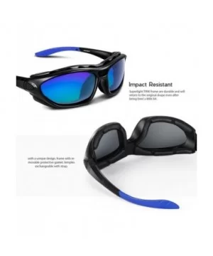 Polarized Sports Sunglasses for Men Women Youth Motorcycle Safety Driving Riding Military Goggles TAC Glasses - CH18RQN55ME $...