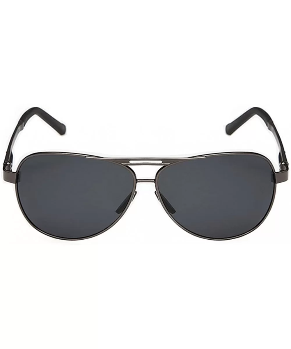 Mens Sunglasses Unique Frame Designed Color Lens Feature Style - Grey/Black - CM11ZBUGOH9 $16.54 Oval