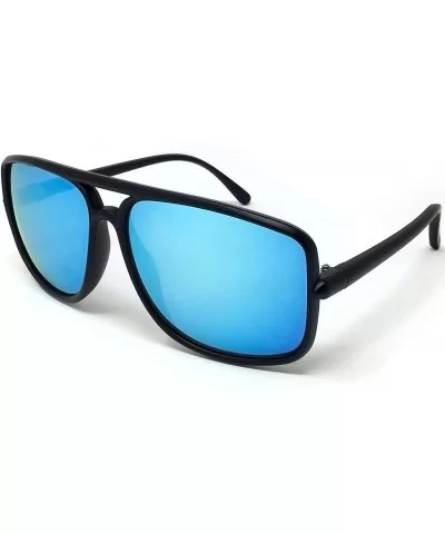 Unisex Womens & Mens Fashion Sunglasses 100% UV Protection - See Shapes & Colors - Matte Black - C318CY8O7MS $9.45 Aviator