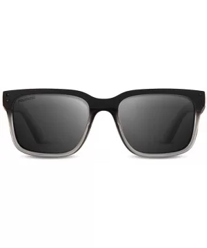 Romeo Black and Clear Sport Motorcycle Riding Driving Sunglasses with Polarized Smoke Lens - CC192T7E3LR $20.62 Sport