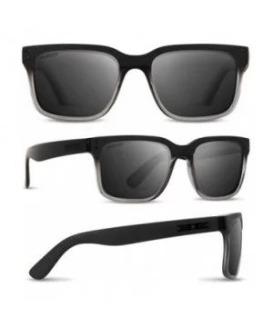 Romeo Black and Clear Sport Motorcycle Riding Driving Sunglasses with Polarized Smoke Lens - CC192T7E3LR $20.62 Sport