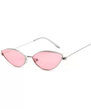 Sunglasses Cateye Glasses Female Vintage - Goldred - CC199EK2T6S $16.51 Cat Eye