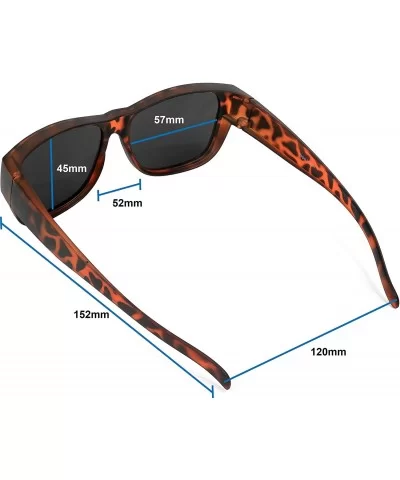 Fit Over Sunglasses Polarized Wear over Eyeglasses Unisex for Men and Women Pouch Included - CY18OMHU9SS $5.82 Rimless