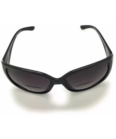 Sun Readers Classic Jackie O Bifocal Sunglasses for Women - Black - CM187Q5MASE $10.42 Rectangular