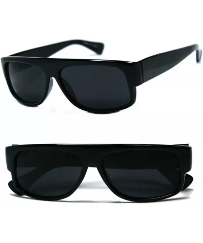 Original OG Mad Dogger Locs Shades Sunglasses w/Super Dark Lens (Black) - C1110ZM3QBP $7.48 Square