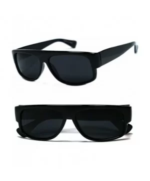 Original OG Mad Dogger Locs Shades Sunglasses w/Super Dark Lens (Black) - C1110ZM3QBP $7.48 Square