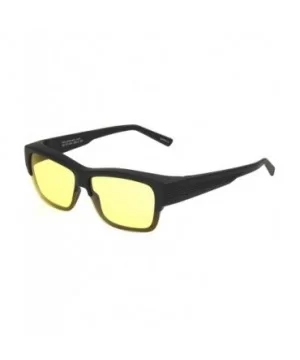 Solar Shield-ridgeway Rectangular Fits Over Sunglasses - Black/Night Driving Lens - CY196GUDQR0 $16.07 Shield