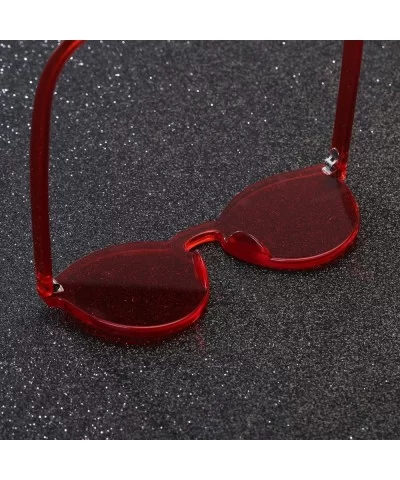 Colored Sunglasses Mirrored Protection - Red - C118SZXUCL0 $4.91 Cat Eye