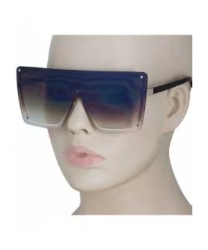 Oversized Exaggerated Retro Shield Visor Style Butterfly Exposed Gradient Lens Fashion Womens Sunglasses - CU18O82W43C $6.62 ...