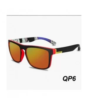 Square Sunglasses Men Polarized Sun Glasses Retro Vintage Goggles Women Fashion UV400 Driving Eyewear - Qp7 - CD19854ELO6 $30...