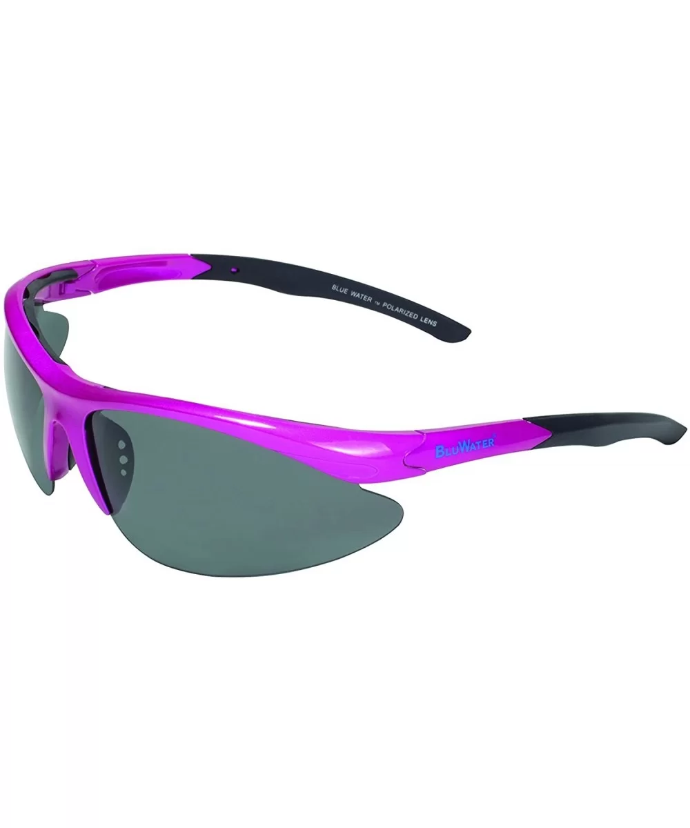 Semi-Rimless Sunglasses - Gloss Pink Frame - CO12GU775UL $15.41 Rimless