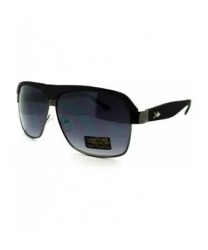 Retro Fashion Sunglasses Square Flat Top Rim Fresh Look - Matte Black - CY11MYRNWRR $6.40 Square